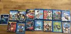 Pixar Blu Ray Movie Lot: Toy Story 1,2, 3; Brave; Ratatouille; A Bugs Life