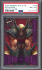 Marvel Metal Universe Spider-Man WOLVERINE 100 Light FX Pink /75 PSA 8 NOT PMG