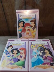 Disney Princess Stories Vol. 1-2-3 Dvd Lot
