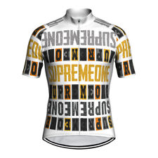 Cycling Jersey Suprem MTB Wear Bike Short Sleeve Shirt Ride Bicycle Apparel Top