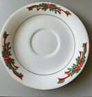 Vintage Fairfield Fine China Poinsettia & Ribbons Replacement 6