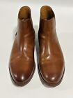 Cole Haan Mens Sz 13M Brown Leather Grand Chelsea Ankle Boots Pull On Waterproof