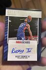 2023-24 NBA Hoops Ricky Council IV Great SIGnificance Rookie Auto RC #RCF 76ers