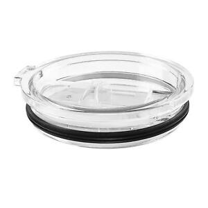 Replacement Lids  Transparent Coffee Tumbler Lids with Straw Portable