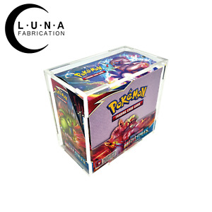 Acrylic Display case for Pokémon TCG Booster Box (Fabricated in the USA)