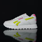 Reebok Glide Women’s Sneaker Running Shoe White Pink Trainers Basket #917