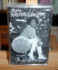 WHITNEY HOUSTON I'M YOUR BABY TONIGHT NEW CASSETTE ALL THE MAN I NEED MIRACLE