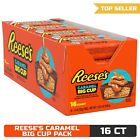 REESE'S Big Cup with Caramel, Milk Chocolate & Peanut Butter, 1.4 oz, 16 Count