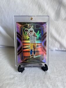 Justin Herbert 2020 Panini Select SILVER CLUB LEVEL ROOKIE Prizm #244 Chargers