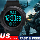 Digital Sports Watch Military Tactical Men LED Backlight Wristwatch Waterproof