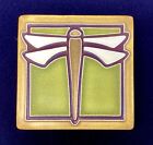 Motawi Tileworks 4x4 Dragonfly: Green Tile