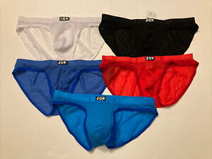 Lot of 5 Mens Bikini brief  (US Size M) Cool Mesh Breathable Underwear  #333