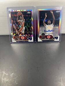 New ListingXavier Booker 23 Topps Chrome Mcdonalds All-American Lot with auto & Refractor
