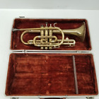 Olds Ambassador Cornet Early Fullerton with mouthpiece case for Parts