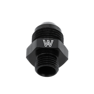 8AN to 6AN Male Flare Aluminum Reducer Union Adapter fitting Black