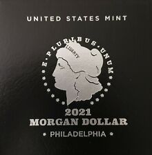 2021 P MORGAN $1 SILVER DOLLAR 100 YEAR ANNIVERSARY MINT BOX AND COA IN HAND