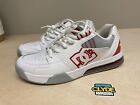 Mens Dc Shoes Versatile White Red Size 9.5