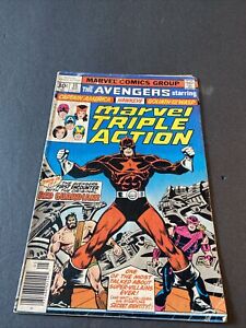 MARVEL TRIPLE ACTION #35 1977 Avengers #43 (1967) 1ST APP RED GUARDIAN Reprinted