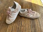 Adidas Gazelle Shoes Light Pink Suede Casual Low Top Size 8.5