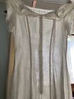 Vintage Antique Edwardian Early 1900’s Cotton Dressing Gown Size Small