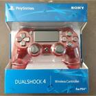 Playstation 4 Controller Red For  Box Transparent PS4 Wireless Gamepad New