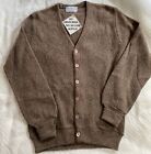 NOS VINTAGE Heritage Sportswear Wool Blend Button Up Knit Sweater Mens Size M