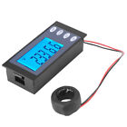 Digital AC 80-260V 100A Current Voltage Watt KWh Time Panel Meter Voltmeter