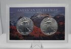 2021 American Silver Eagle Type 1 & Type 2 Uncirculated 2 Coin Set, Low $2 Shipp