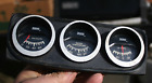 Dixco Vintage 3 Gauge Panel / Set - Oil Pressure, Amp & Water Temperature