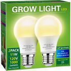 Grow Light Bulbs Briignite LED Grow Light Bulb A19 Bulb Full Spectrum Grow Li...