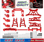 RC Metal Full Set Car Parts For Stampede VXL Rustler VXL Monster Jam Series Red