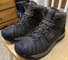 Men’s Keen Work Boots Size 12, Leather, Water & Slip Resistant, Electric Hazard