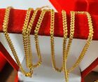 Solid 22K 916 Real Gold 22” Snake Chain Necklace 8g 1.6mm Women’s