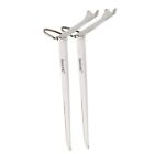 2 Pack Fishing Rod Holder Stainless Steel Ground Support Stake for Bank Beach