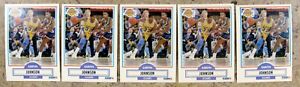 1990 Fleer #93 Magic Johnson Los Angeles Lakers 5ct Basketball Card Lot 0903C