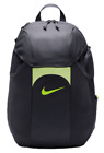 NIKE Academy Team Sports Soccer Backpack Bag NEW 30L Anthracite Green DV0761 015