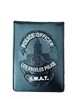 NEW LA Detective SWAT Badge ID Card Holder Wallet with Chain Cosplay Gift Police