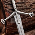 Handmade Scottish Claymore Sword Damascus steel Sword Medieval Sword With Sheath