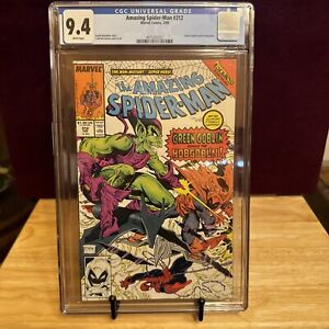 Amazing spiderman 312 cgc 9.4 Green Goblin Cover. McFarlane Art