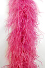 MAUVE PINK 4 Ply OSTRICH Feather BOA 2 Yards Costumes/Craft/Bridal/Halloween