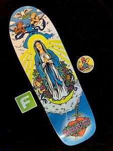 SUPER RARE Lucas Puig Our Lady of Angels 9.375 Cliche Skateboard Deck Resin 7