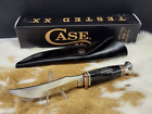 Case XX Buffalo Horn fixed blade skinner knife W/Sheath # CA 17915 USA
