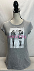 Clueless Y2k Movie Women's Gray Graphic Shirt Size Large Brittney Murphy