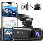 REDTIGER 4K Dual Dash Cam Front and Rear Dash Camera with Hardwire Kit for Cars
