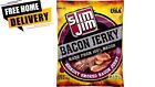 Slim Jim Bacon Jerky, Hickory Smoked Flavor Meat Snacks, Easy, On-the-Go School,