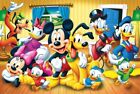 Disney Group Mickey Minnie Donald Scroll Movie Poster Big 24