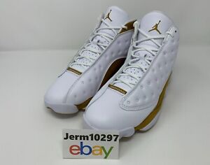 New Men's Nike Air Jordan Retro 13 Shoes Wheat White 2023 #414571 171 MSRP $200