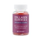 Collagen Gummies for 60 Gummy with Vitamin C Biotin Women  Men Hair Growth