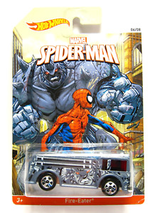 Hot Wheels Marvel Spider-Man Series Fire-Eater Fire Truck Walmart Exclusive