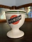 New ListingVintage Chicago & North Western System Railway Porcelain Egg Cup, As Is